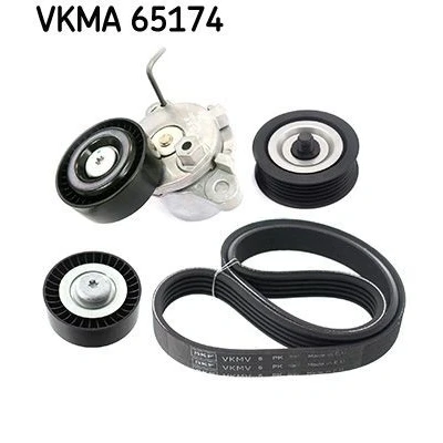 Afbeelding van SKF VKMA 65174 Poly V riem set KIA: Venga, cee‘d I Estate, Hatchback, HYUNDAI: ix35