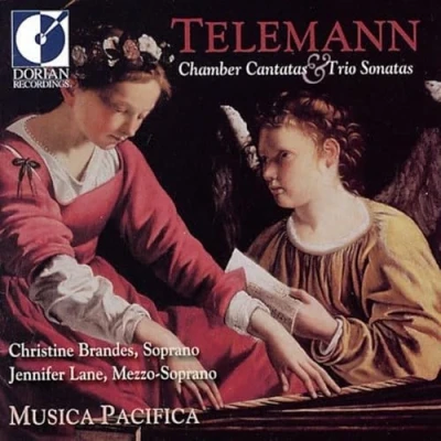 Afbeelding van Telemann: Chamber Cantatas, Trio Sonatas / Musica Pacifica