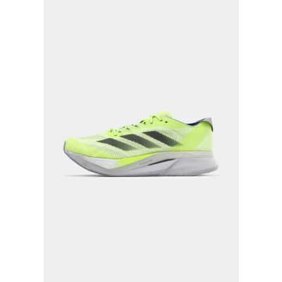 Afbeelding van adidas Performance Adizero Boston 12 Unisex Hardloopschoenen voor op de weg, Maat: 40, Lucid lemon/core black/silver metallic Textiel/ synthetisch