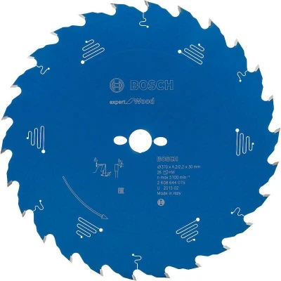 Afbeelding van Bosch Accessories Expert for Wood 2608644075 Cirkelzaagblad 370 x 30 2.2 mm Aantal tanden: 26 1 stuk(s)