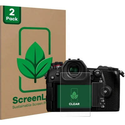 Afbeelding van ScreenLeaf Screenprotector voor Panasonic Lumix DC G9 Duurzame schermbescherming Folie Beschermfolie transparant (2 Stuks)