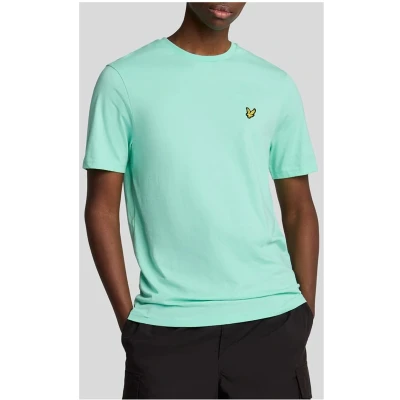 Afbeelding van Lyle &amp; Scott Plain T shirt Polo&#039;s shirts Heren Polo Mint Maat XXL