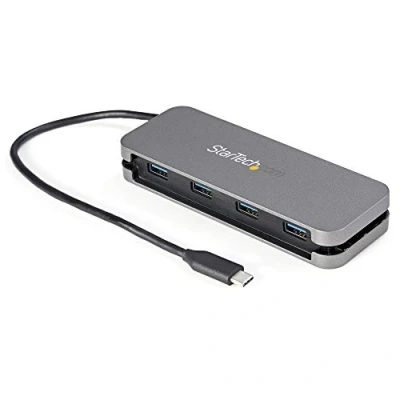 Afbeelding van USB Hub Startech HB30CM4AB Black/Grey