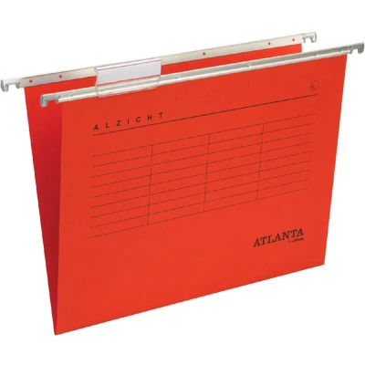 Afbeelding van Hangmap Alzicht folio frontaal V bodem rood