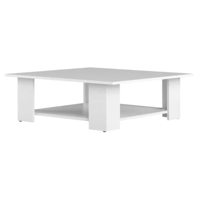 Afbeelding van TemaHome Salontafel Wit 67x67x31 cm