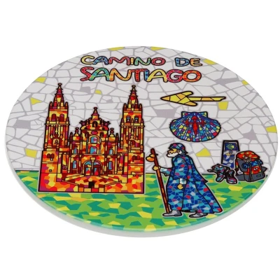 Afbeelding van Placemat Versa Santiago de compostela Kurk Keramisch 20 X 0,6 CM
