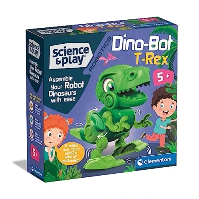 Afbeelding van Bouwspel Clementoni Dino Bot T Rex 20 x 6 cm