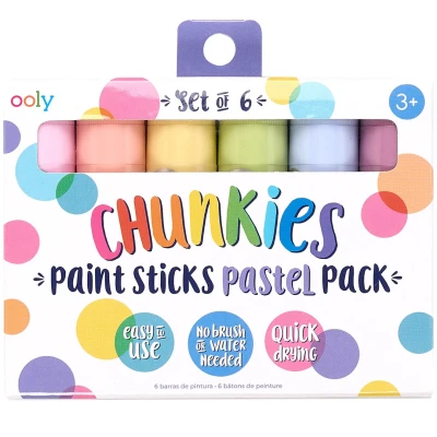 Afbeelding van Ooly verfstiften chunkies pastel 6st