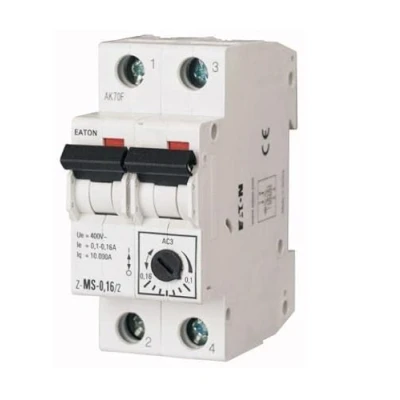 Afbeelding van EATON Z MS 4.0/2 motorbeveiligingsschakelaar MS, 2P, 2,50 A 4,00