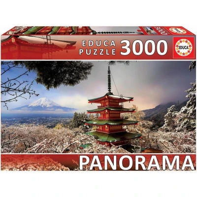 Afbeelding van Puzzel Educa Mount Fuji Panorama 18013 3000 Onderdelen