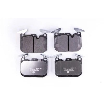 Afbeelding van HELLA 8DB 355 021 271 Remblokkenset Geschikt voor slijtage waarschuwingscontact Met balansgewichten BMW: 2 Coupe, 1 Hatchback, 3 Saloon
