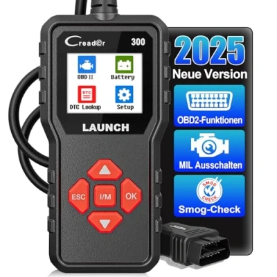Afbeelding van LAUNCH Multimerk Auto Diagnosekoffer CR300, universele OBD2 diagnose Franse auto, motorfoutcodelezer, koffer voor alle voertuigen na 2000