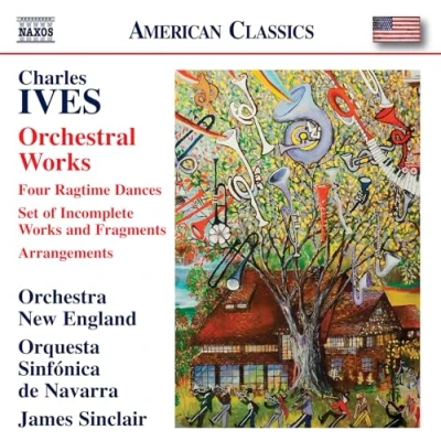 Afbeelding van Orchestra New England, Navarre Symphony Orchestra, James Sinclair Ives: Orchestral Works (CD)