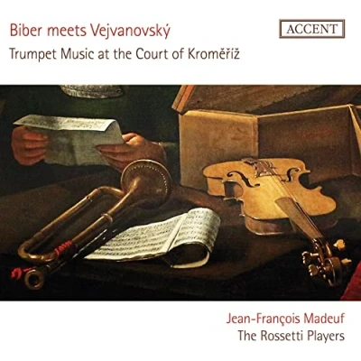 Afbeelding van Jean François Madeuf &amp; The Rossetti Players Biber Meets Vejvanovsky Trompetenkonzerte Am Hof Kromeriz (CD)