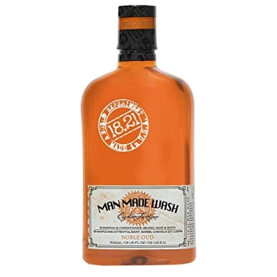 Afbeelding van Man Made Wash Noble Oud 530ml Haibu by Kapperskorting.com