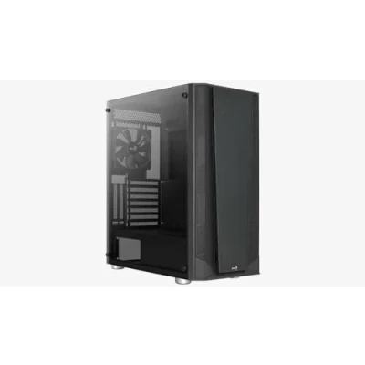 Afbeelding van AeroCool Prism G BK v1 Midi tower PC behuizing Zwart