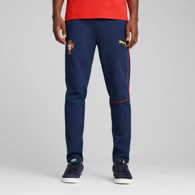 Afbeelding van Puma Portugal FPF Casuals Pants Voetbalshirt Land, Heren, Maat: XXL, Persian blue/sunny yellow