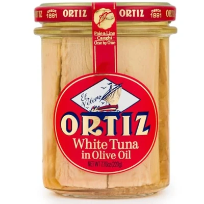 Afbeelding van Ortiz Bonito del Norte Witte Tonijn in olijfolie 220gr