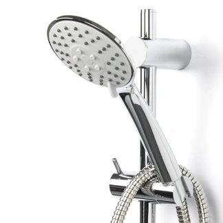 Afbeelding van Doucheset Differnz (3 standen, Chroom, Deluxe)