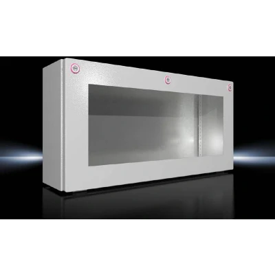 Afbeelding van Rittal KX 1612.000 Installatiebehuizing, Wandbehuizing 600 x 300 155 Plaatstaal Grijs wit (RAL 7035) 1 stuk(s)