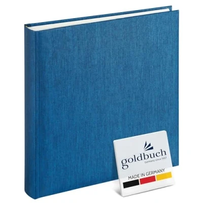 Afbeelding van GOLDBUCH GOL 24711 fotoalbum SUMMERTIME licht blauw als fotoboek, 25x25cm