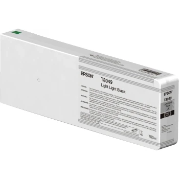 Afbeelding van Epson T8049 (C13T804900) Inktcartridge licht zwart