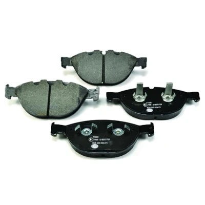 Afbeelding van HELLA 8DB 355 006 551 Remblokkenset Geschikt voor slijtage waarschuwingscontact BMW: 5 Saloon, Touring, 7