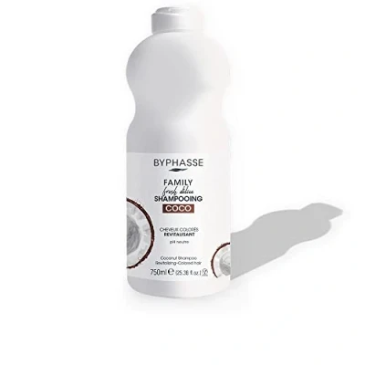 Afbeelding van Revitaliserende Shampoo Byphasse Family Fresh Delice Kokosnoot Gekleur haar (750 ml)