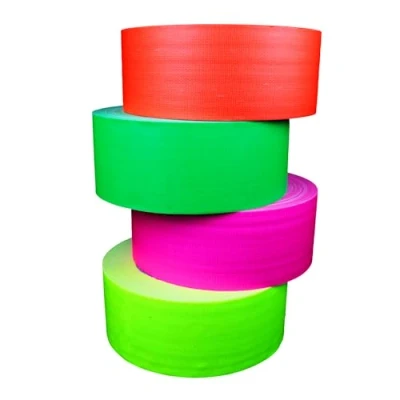 Afbeelding van UV FLOOR Fluo Tape Pack Gaffer Premium Kwaliteit Fluorescerende Accessoires Feest Decoratieve Plakband Set van 4 5 cm x