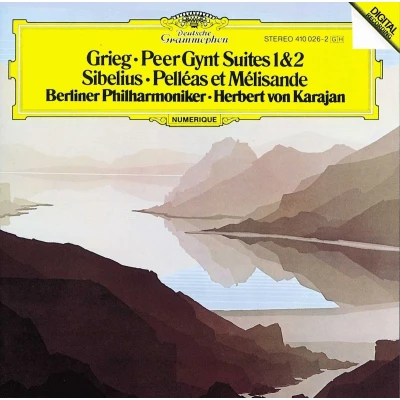 Afbeelding van Berliner Philharmoniker, Herbert Von Karajan Grieg: Peer Gynt Suites / Sibelius: Pelléas Et Mél (CD)