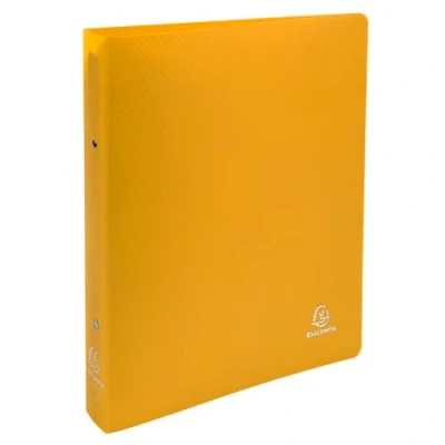 Afbeelding van Exacompta Ref. 54696E set van 5 OPAK halfstijve mappen 2 ronde ringen Ø 30 mm rug 40 buitenafmetingen 32 x 26,8 cm DIN A4 Maxi kleur: geel