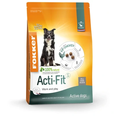 Afbeelding van Fokker Acti Fit Hondenvoer 2.5 kg