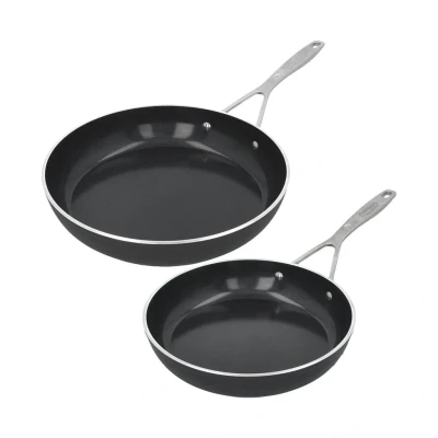 Afbeelding van Demeyere Koekenpannenset Alu Industry 3 Ceraforce ø 24 + 28 cm
