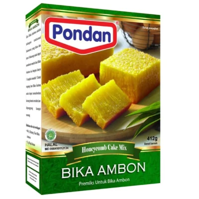 Afbeelding van Pondan Cakemix Bika Ambon 412g