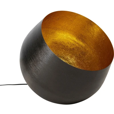 Afbeelding van Kare Apollon vloerlamp, zwart, Ø 50 cm