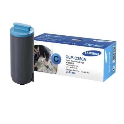 Image de Samsung CLP C350A cyan originale cartouche de toner