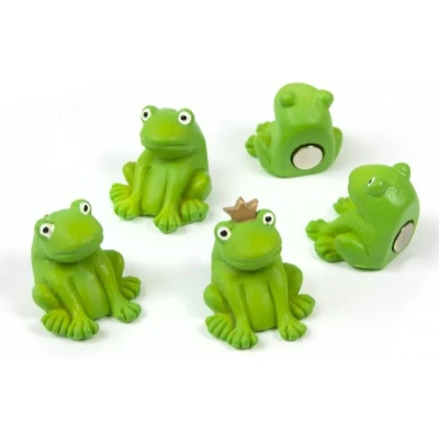 Afbeelding van Trendform Magnetische Kikker set van 5 stuks
