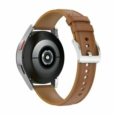 Afbeelding van Garmin Forerunner 255 Luxe leren bandje Lichtbruin leather
