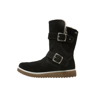 Afbeelding van Superfit LORA Cowboy/Bikerlaarsjes voor kinderen, Maat: 36, Black Veloursleer