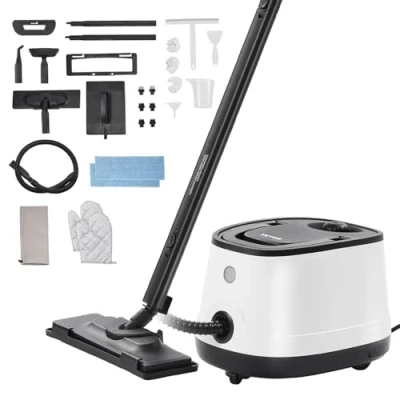 Image de VEVOR Nettoyeur Vapeur Multifonction avec 27 Accessoires pour Nettoyage Maison