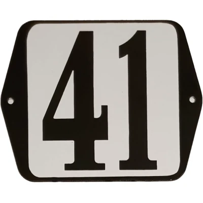 Afbeelding van Huisnummer standaard nummer 41 Warentuin Mix