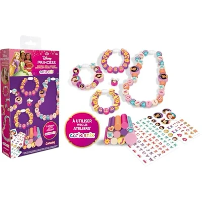 Afbeelding van CUTIE Stix navulverpakking Disney Princess nieuw personaliseer je met het tattoo bord creëert een collectie sieraden creatieve activiteit voor kinderen vanaf 6 jaar