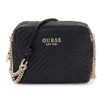 Afbeelding van GUESS Mirema Camera Schoudertas Zwart