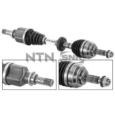 Afbeelding van SNR DK55.081 Aandrijfas Vooras links 621 RENAULT: TWINGO 2