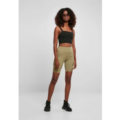 Afbeelding van Urban Classics HIGH Waist TECH Cycle Legging, Dames, Maat: 34, Khaki