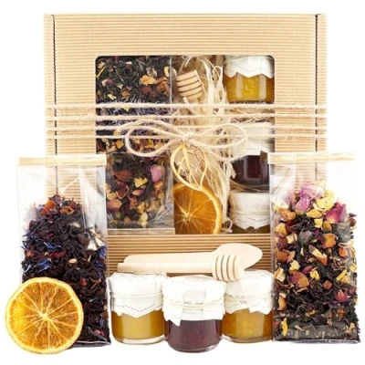 Afbeelding van Geschenkset “Thee en bonbons UniTea Land