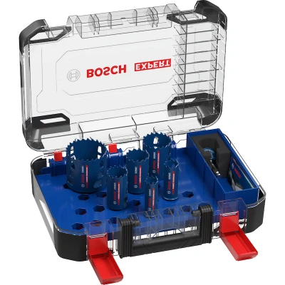 Image de BOSCH 2608900446 Expert Tough Material hole saw set 22/25/35/40/51/68mm 9 pieces