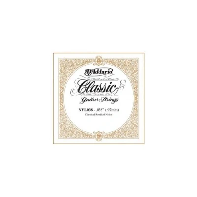Image de Corde au détail guitare classique D&#039;addario Classics NY038 tirant 38