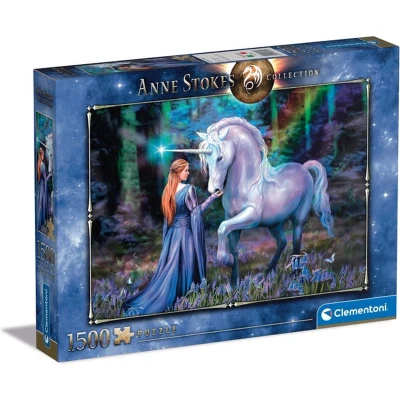 Afbeelding van Anne Stokes eenhoorn puzzel 1500 stukjes