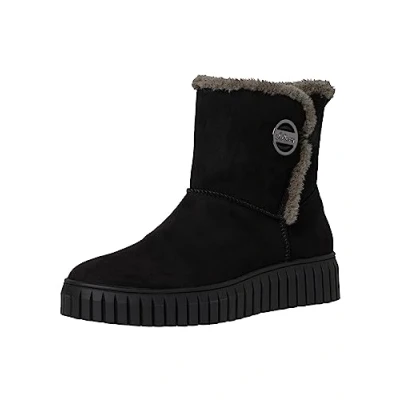 Afbeelding van s.Oliver 5 26418 41 Sneeuwlaarzen voor dames, zwart.